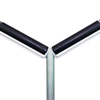 Tri-Stand Vee roller head only 300mm Poly Roller