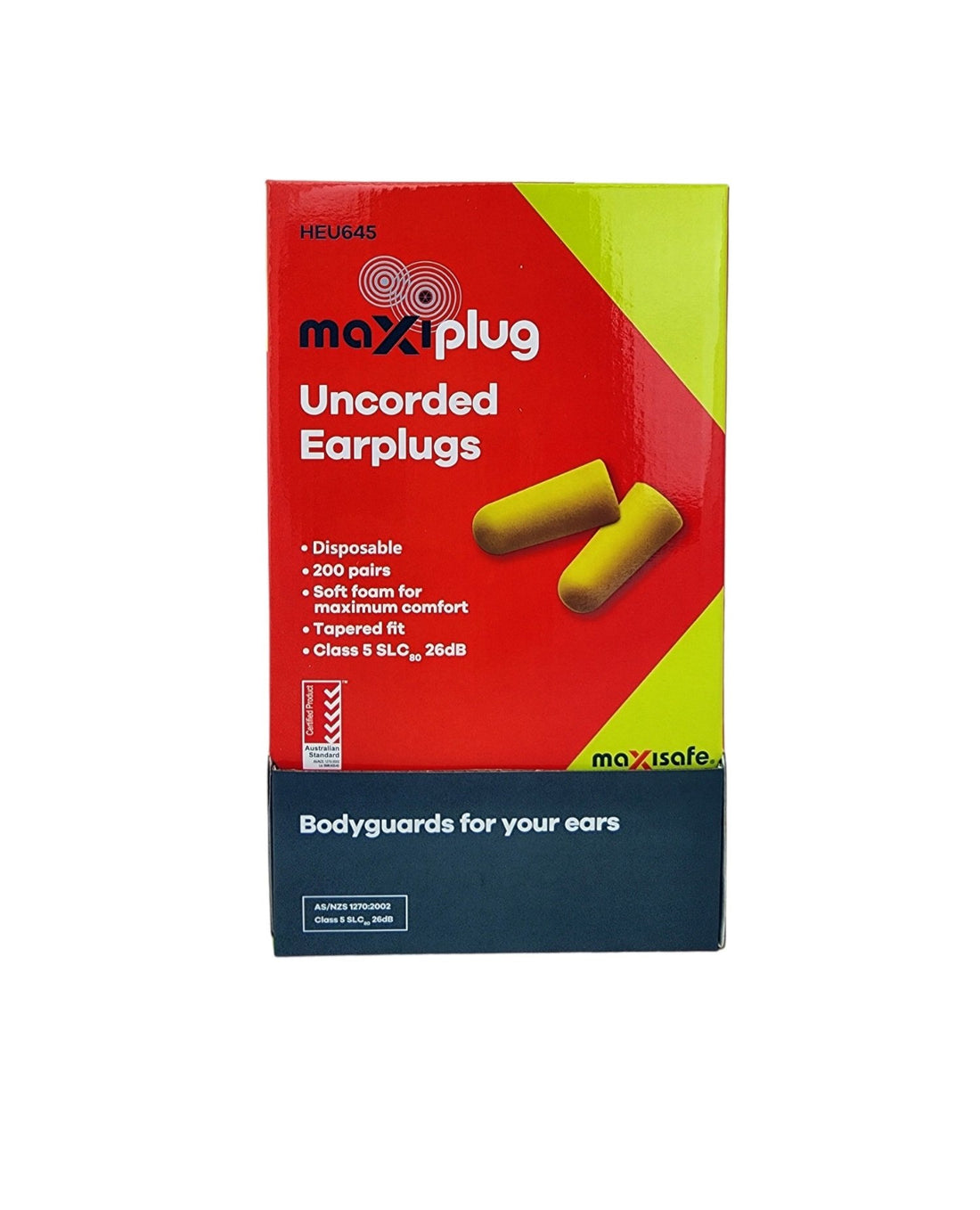 MaxiPlug Uncorded Earplugs - Class 5 (Box of 200)