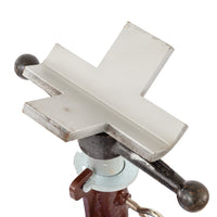 Type 1 - Folding Leg Pipe Stand Stainless Steel Head