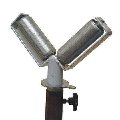 Pipestand Head Vee Steel Roller 150mm
