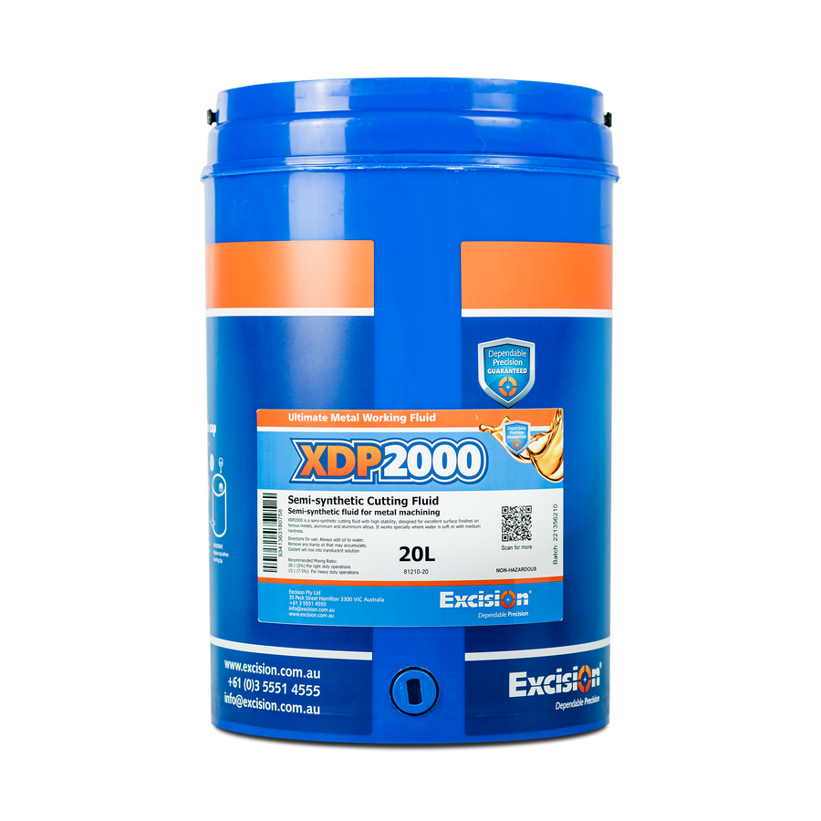 Excision XDP2000 Semi-Synthetic Coolant - 1L/ 5L/ 20L/ 205L/ 1000L