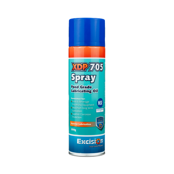 Excision XDP705 Food Grade Lubricating Oil - 350g Spray/ 5L