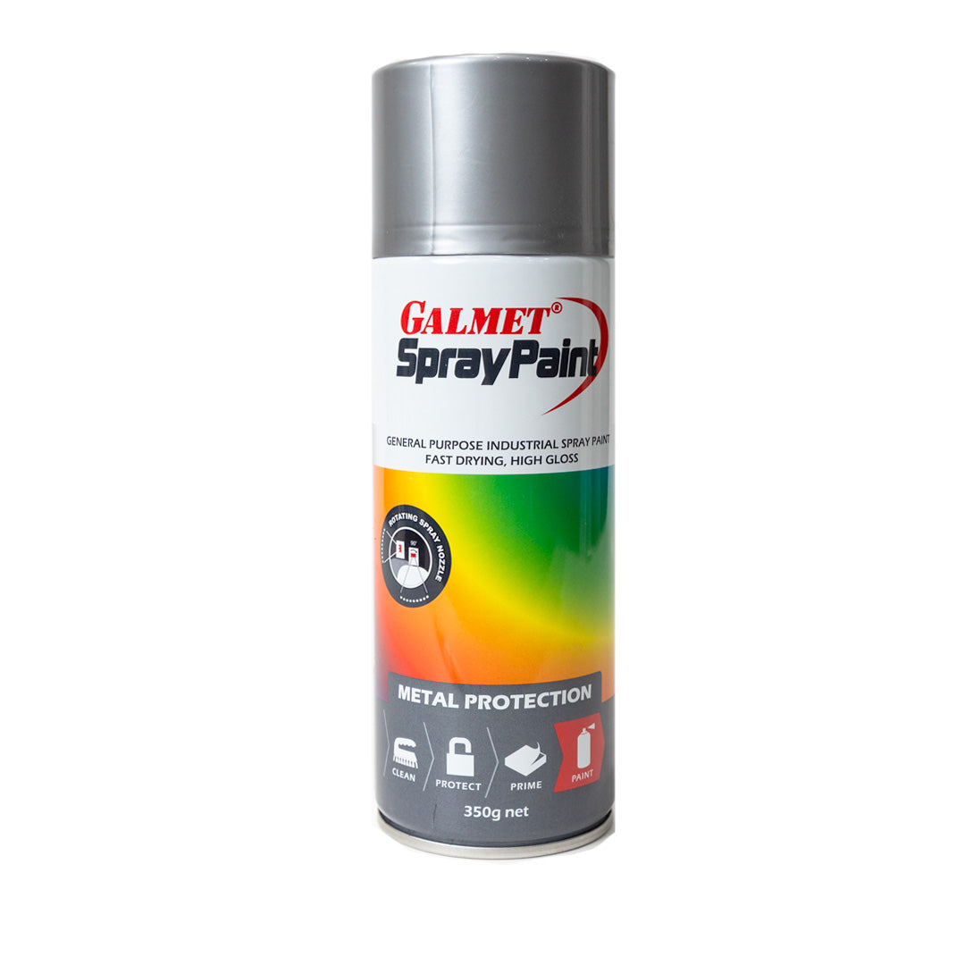 Spray Paint Enamel, Galmet (Silver)