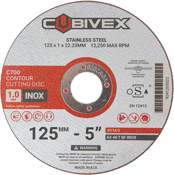 Cubivex 1mm Cutoff Discs