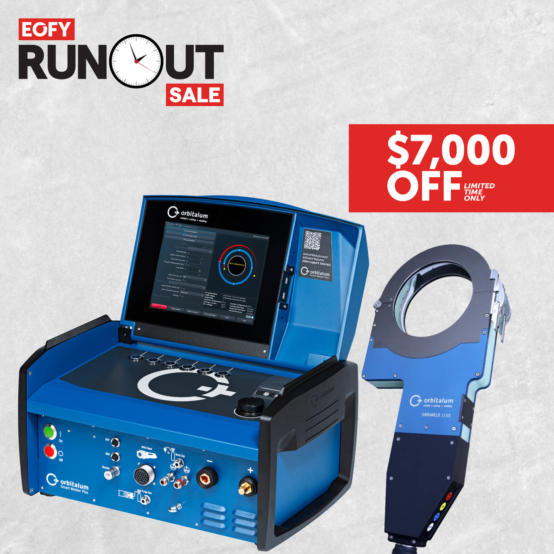 1-4” Standard Orbital Welder Package