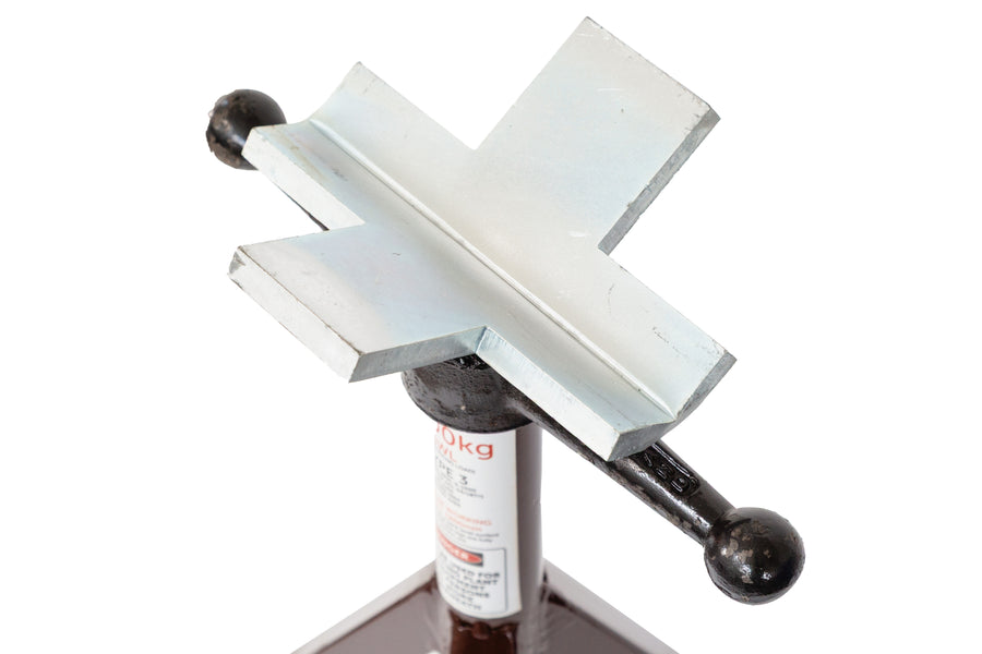 Type 3 - Fixed Leg Pipe Stand Carbon Steel Vee Head