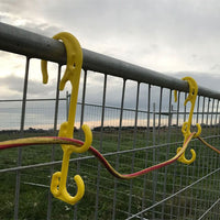 Lead Hooks Yellow Plastic