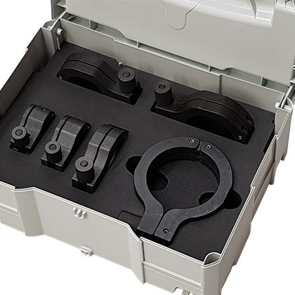 Orbimax Cutting Block supplied in a genuine Systainer case with foam insert