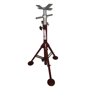Type 1 - Folding Leg Pipe Stand Stainless Steel Head