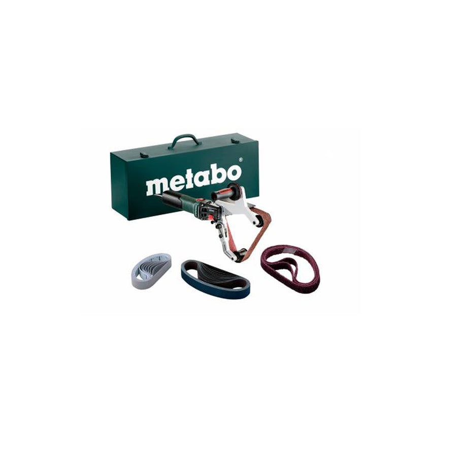 Metabo 240V Tube Belt Sander Kit RBE 15-180 SET